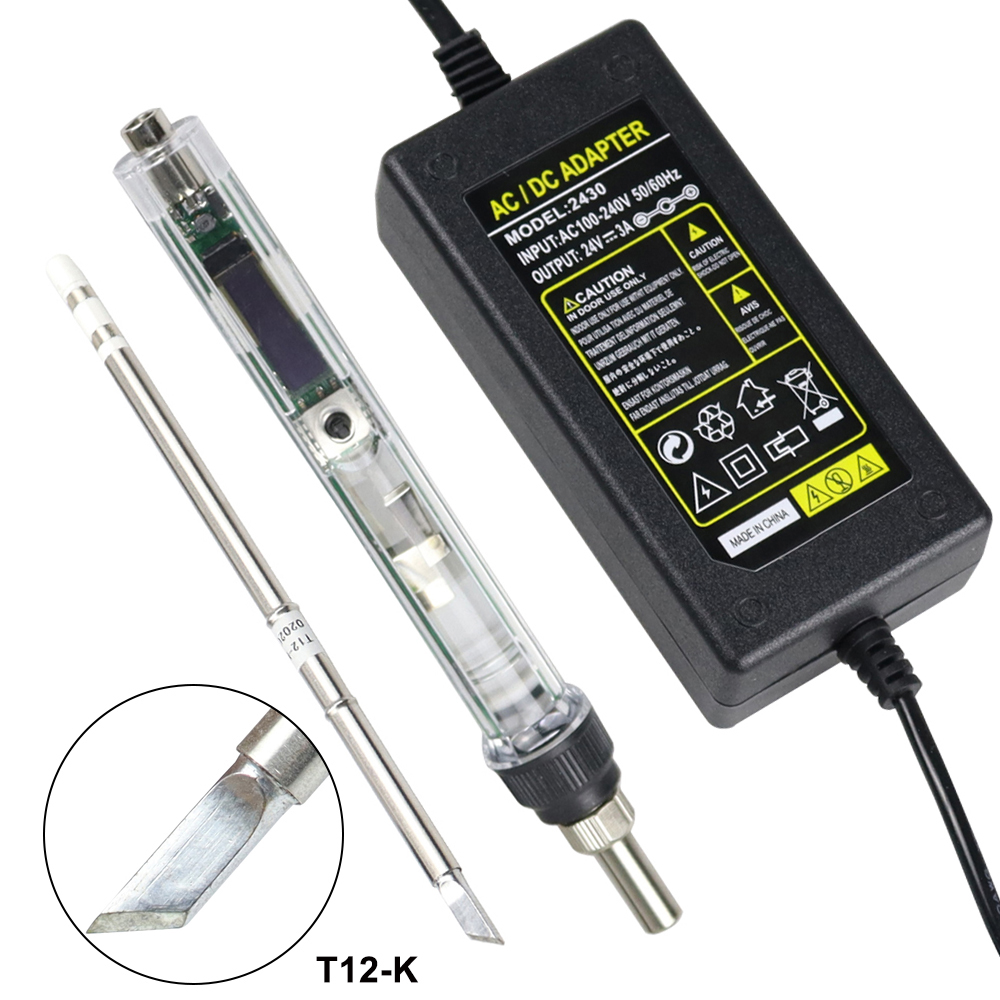 Soldering Station T12 Oled - T12 سبيكة لحام كهربائي عدة تيار