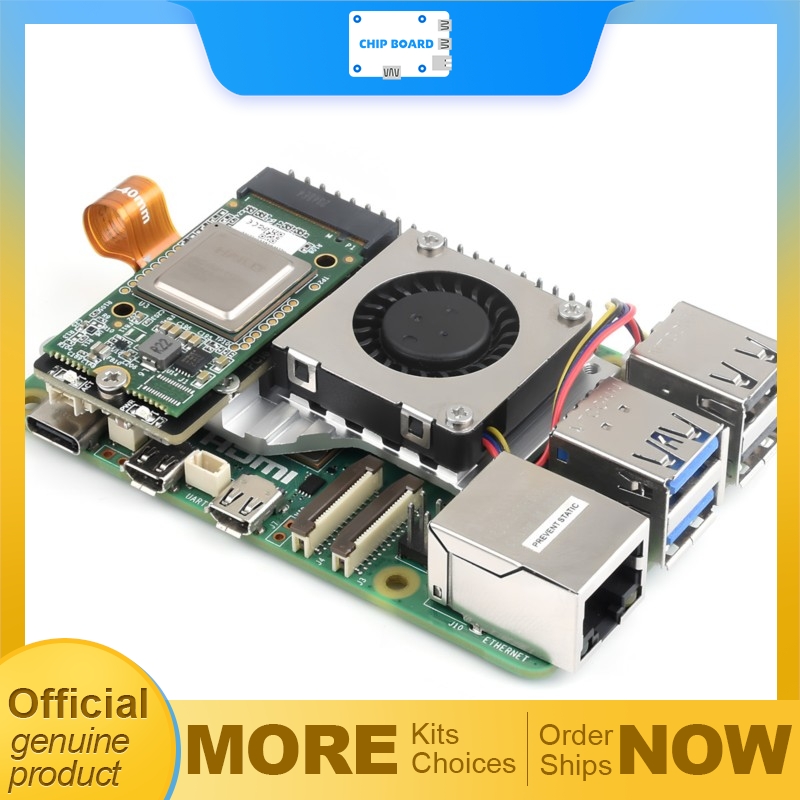 Raspberry Pi 5 8Gb Kit - لوحة مهايئ Waveshare PCIe إلى M.2