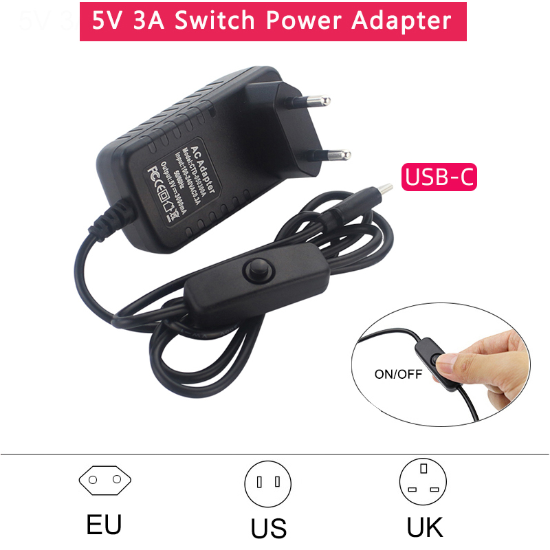 مزود طاقة 5 فولت 3 أمبير مع مف - مراجعة Banana Pi Bpi-M5 وسعره