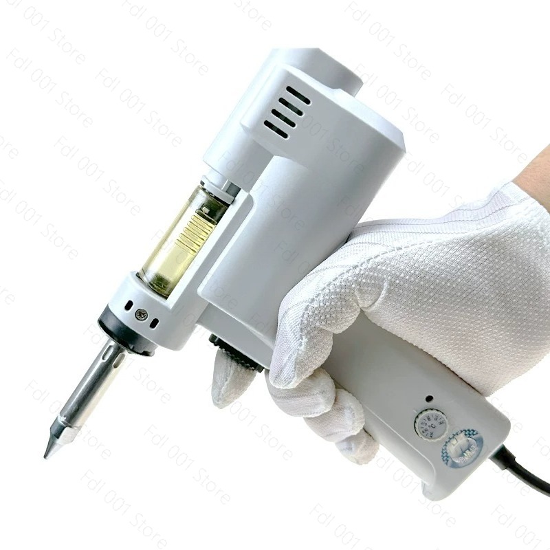 مسدس كهربائي مزدوج المضخة لإزا - مراجعة Desoldering Gun Vacuum Electric وسعره